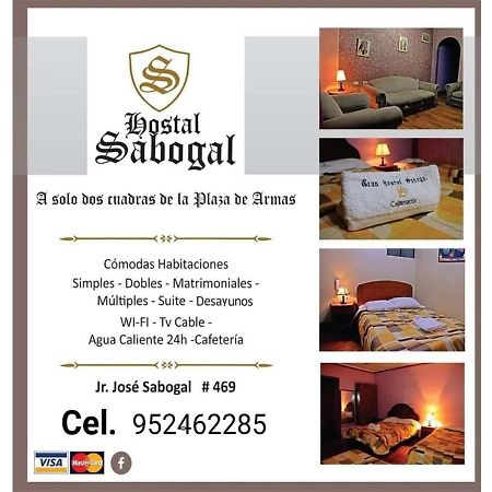 Hostal Sabogal Cajamarca Dış mekan fotoğraf